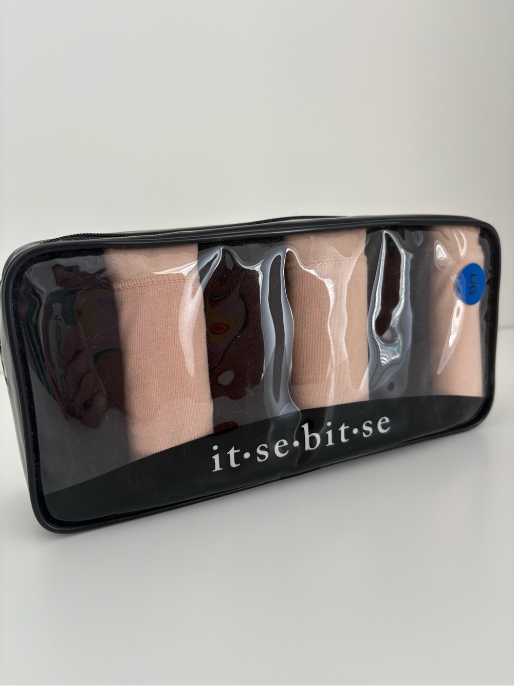 Women’s It.se.bit.se (Itsebitse) underwear in nude and black.